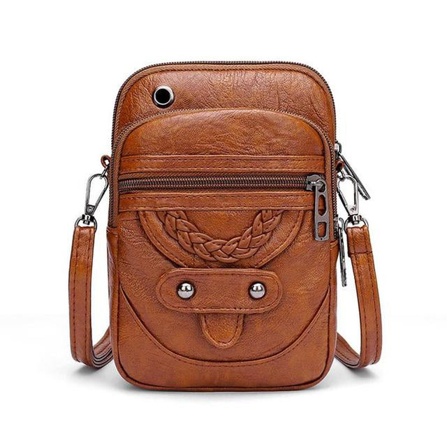Cera - Vintage Leather Tote Bag