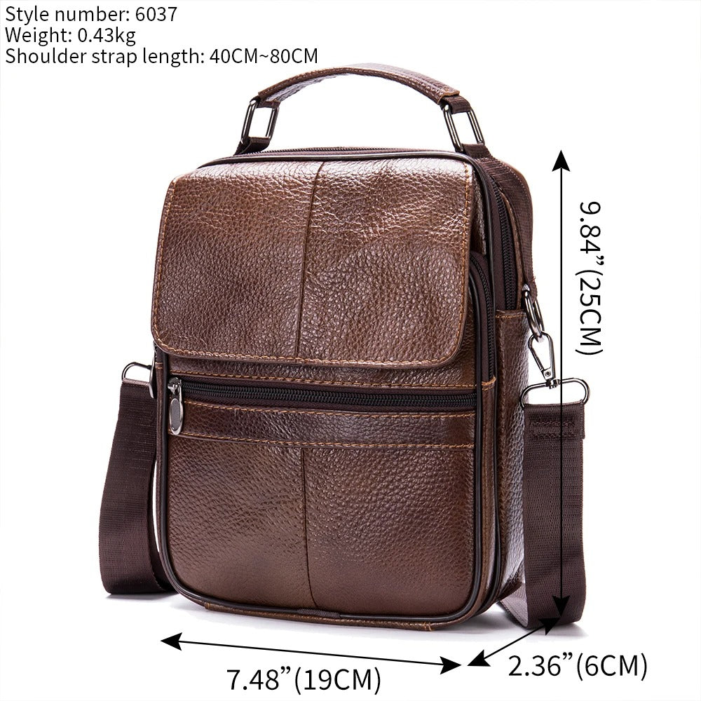 Alessio | Daily Leather Shoulder Bag