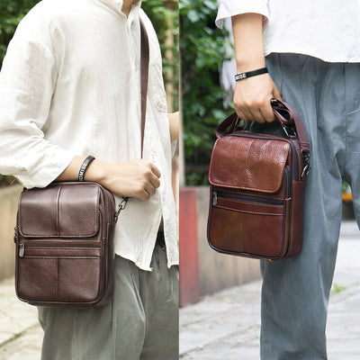 Alessio | Daily Leather Shoulder Bag